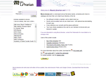 Tablet Screenshot of musiclibrarian.net